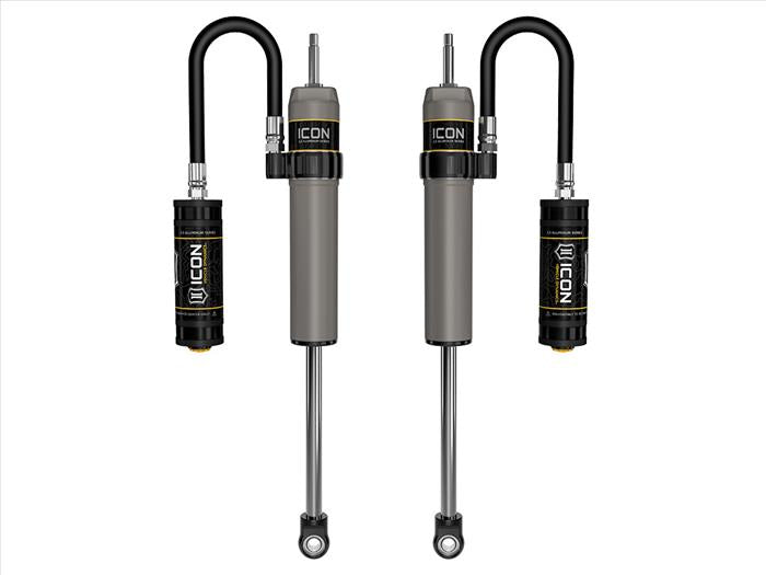 67800P ICON 2005-2024 Ford Super Duty 4WD, 0-2.5” Lift, Front, V.S. 2.5 Aluminum Series Shock Absorbers, Remote Reservoir, Pair at Sexton Offroad in Salt Lake City & Park City, Utah 1