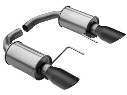 Roush 2015 Mustang V6 / EcoBoost Black Tip Axle Back Exhaust