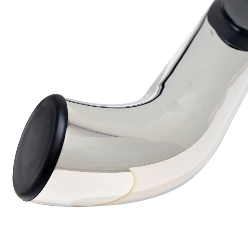 Westin 24-26 Toyota Tacoma Xtra Cab E-Series 3 Nerf Step Bars Stainless Steel