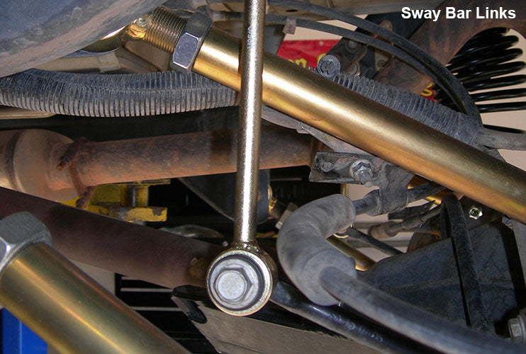 Jeep TJ/LJ Wrangler Sway Bar Link, 10.5", Rear – Metalcloak