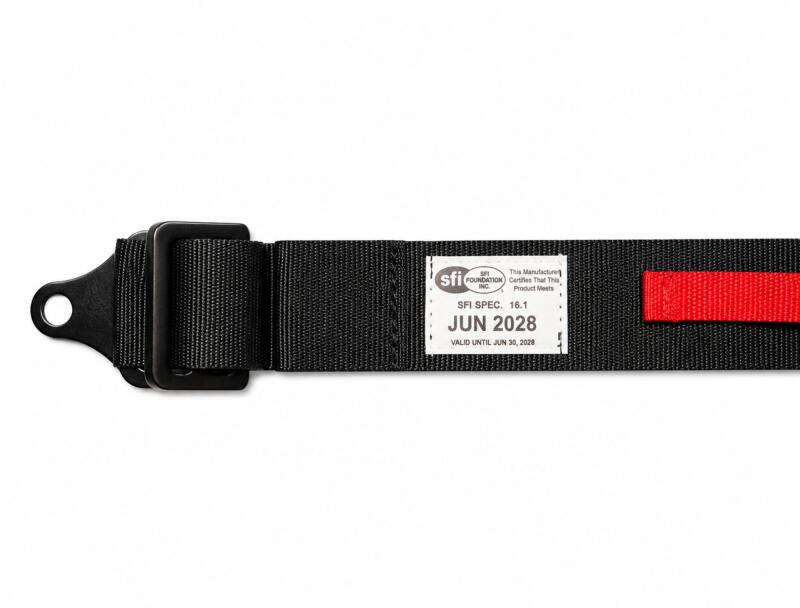 PRP 5 Point Cam-Lock Harness with 2in Shoulders and 3in Lap Belts SFI16.1- Black