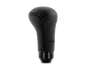 Momo Anatomico Shift Knob - Black Leather, Black Stitching