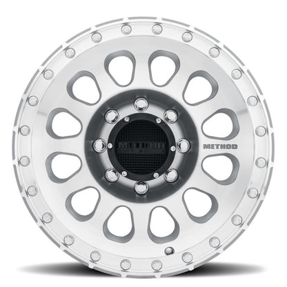 Method MR315 17x8.5 +25mm Offset 8x6.5 130.81mm CB Machined/Clear Coat Wheel