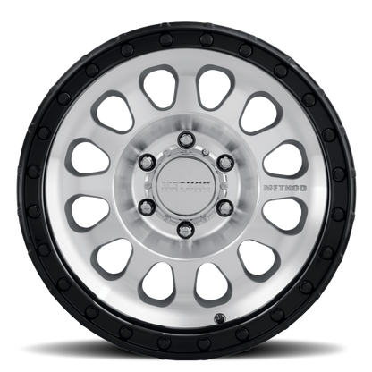 Method MR315 17x8.5 0mm Offset 8x170 130.81mm CB Machined Wheel - Gloss Black Lip