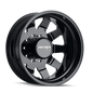 Mayhem 8181 Challenger Dually 22x8.25 / 10x225 BP / 169mm Offset / 170.1mm Hub Full Black Wheel