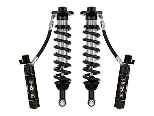 91831E ICON 2022-2023 Ford F-150 Lightning, Lowered 0-2", 2.5 VS Remote Reservoir CDEV Coilover Kit, Front at Sexton Offroad in Salt Lake City & Park City, Utah 1