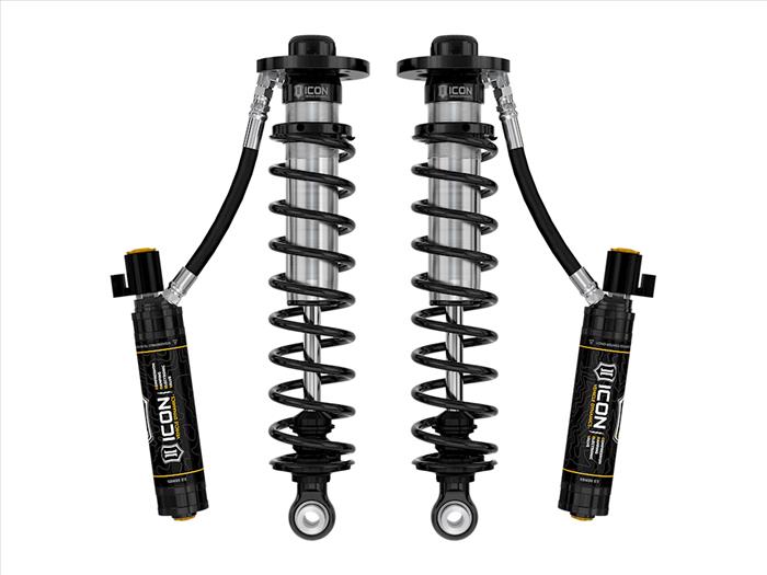 91836E ICON 2022-2023 Ford F-150 Lightning, Lowered 0-4", 2.5 VS Remote Reservoir CDEV Coilover Kit, Rear at Sexton Offroad in Salt Lake City & Park City, Utah 1