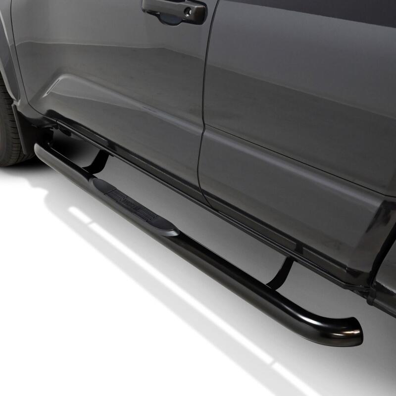 Westin 24-26 Toyota Tacoma Xtra Cab E-Series 3 Nerf Step Bars Black