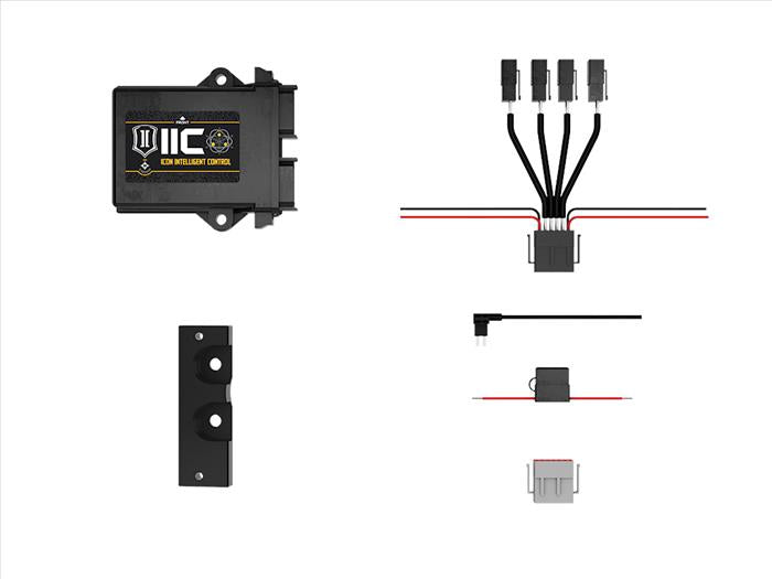 93501 ICON 2022-2023 Ford F-150 Lightning,  ICON Intelligent Control Install Kit at Sexton Offroad in Salt Lake City & Park City, Utah 1