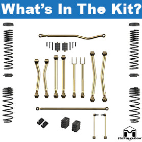 Metalcloak Game-Changer Suspension Kit – Jeep JL Wrangler 392 – 2.5in Lift – Base Kit