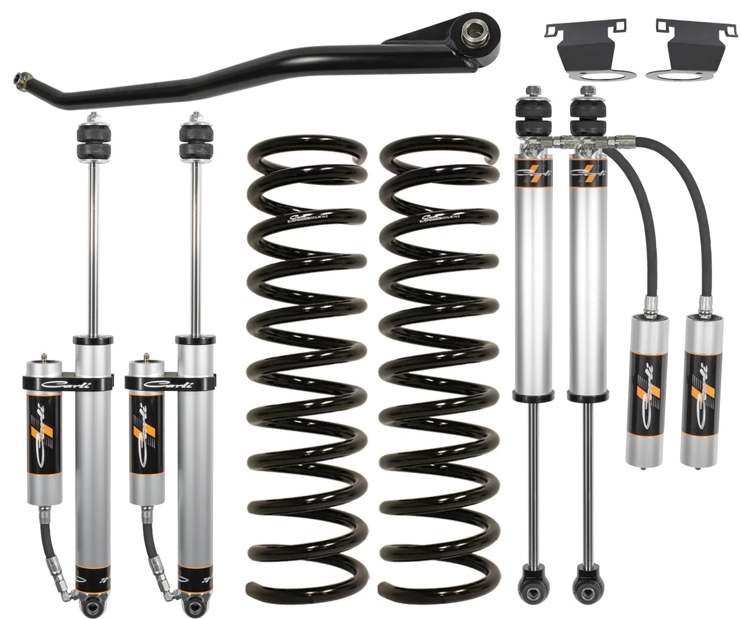 CS-DLVL-BC-CS-1419-H Carli 14-24 Ram 2500 4x4 Hemi 2.5" Lift Leveling Backcountry System at Sexton Offroad in Salt Lake City  Park City, Utah. 1