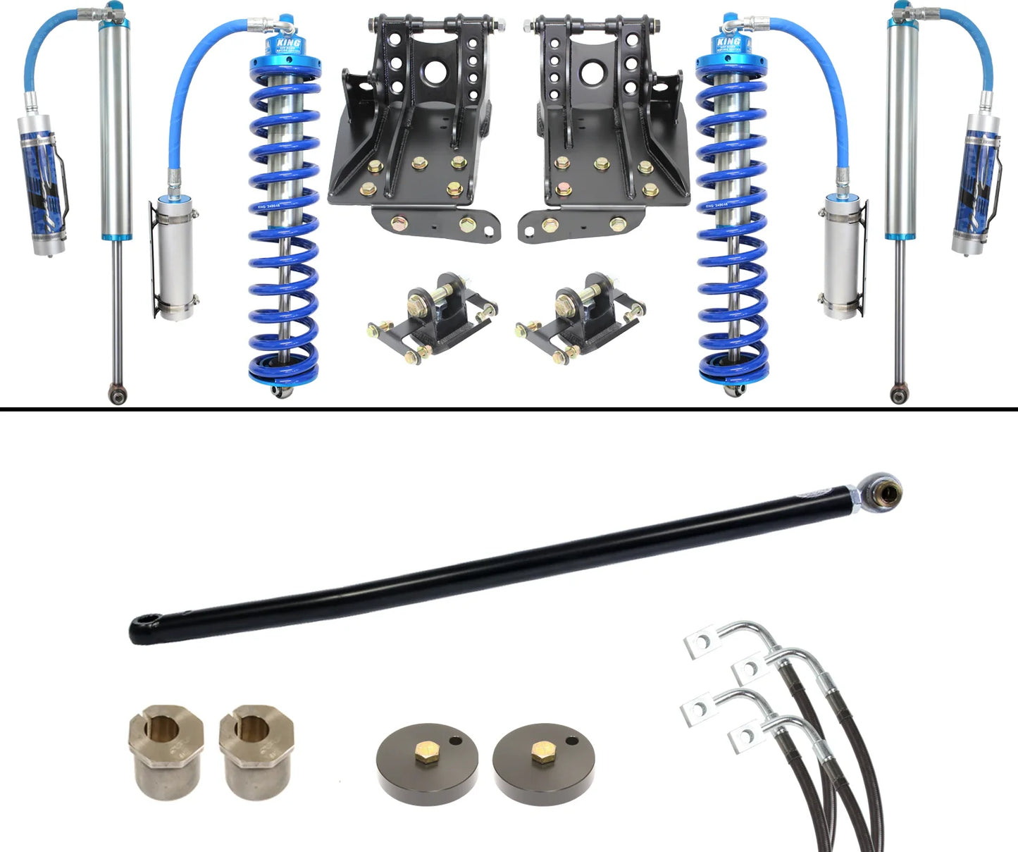 CS-F45-CO25-05 Carli 05-07 Ford F250/350 4x4 Diesel 4.5" Lift Coilover System at Sexton Offroad in Salt Lake City  Park City, Utah. 1