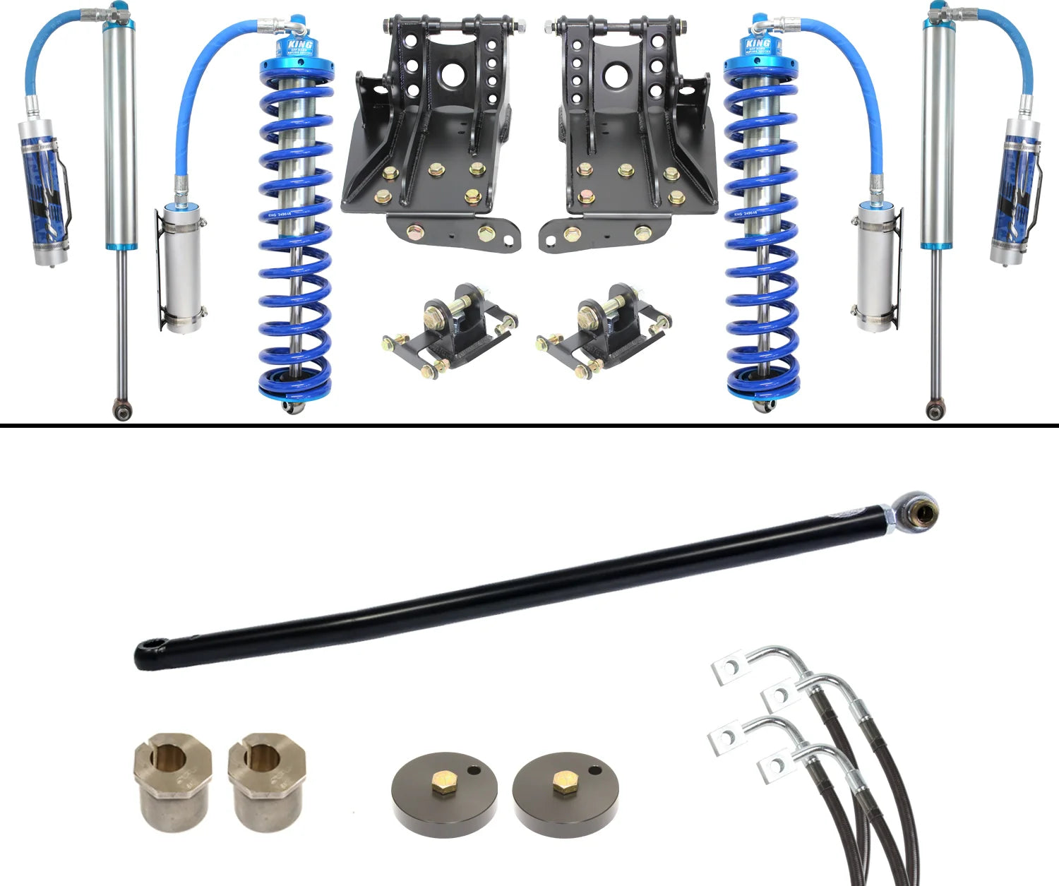 CS-F45-CO25-05 Carli 05-07 Ford F250/350 4x4 Diesel 4.5" Lift Coilover System at Sexton Offroad in Salt Lake City  Park City, Utah. 1