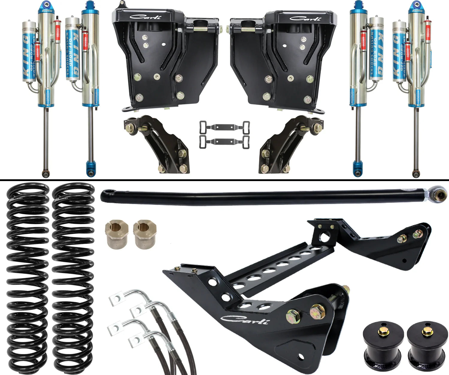 CS-F45-UC30-08 Carli 08-10 Ford F250/350 4x4 Diesel 4.5" Lift Unchained System at Sexton Offroad in Salt Lake City  Park City, Utah. 1