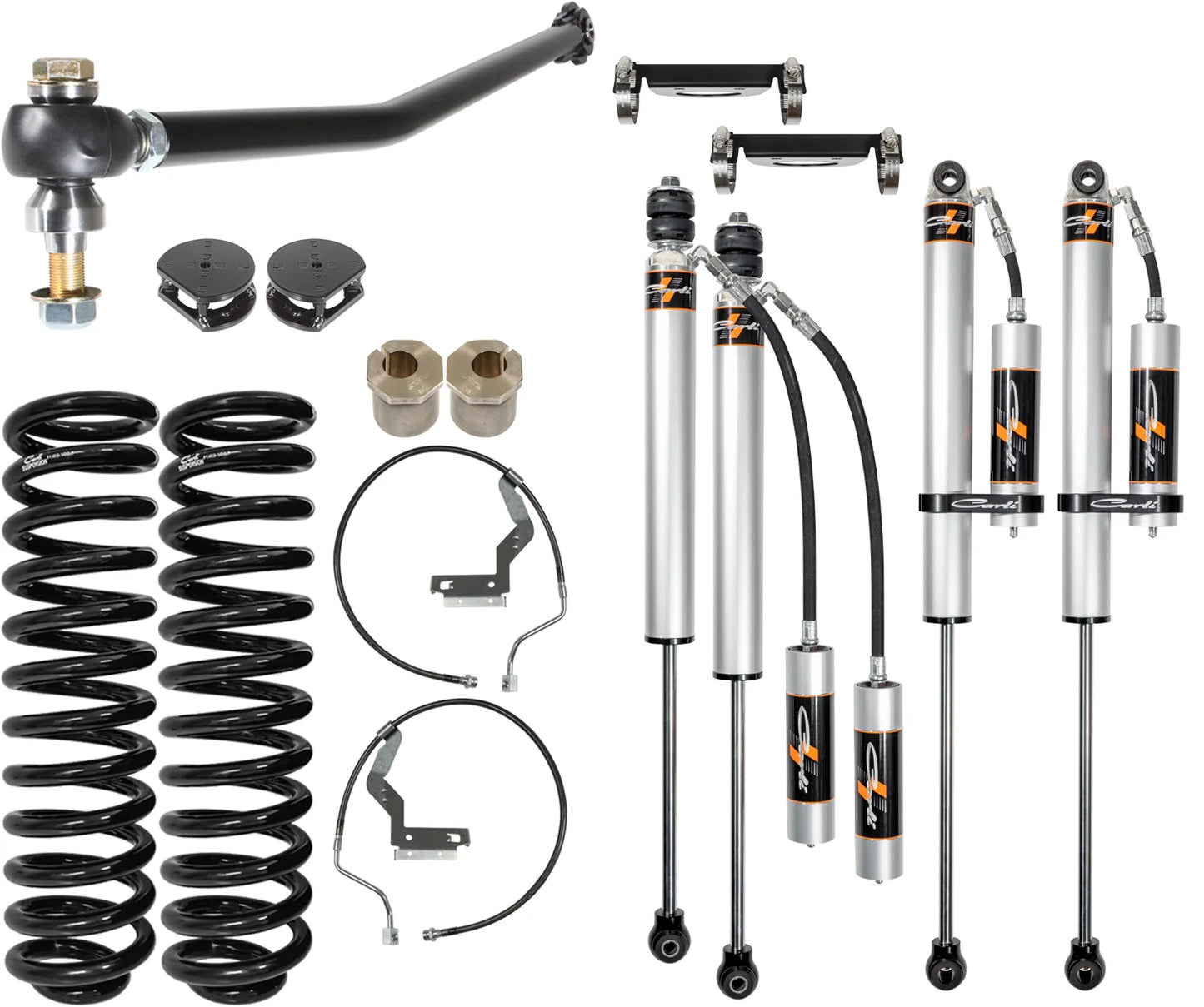 CS-FLVL-BC-CS-17-GAS Carli 17-22 Ford F250/350 4x4 Gas 2.0"/3.0" Lift Backcountry System at Sexton Offroad in Salt Lake City  Park City, Utah. 1