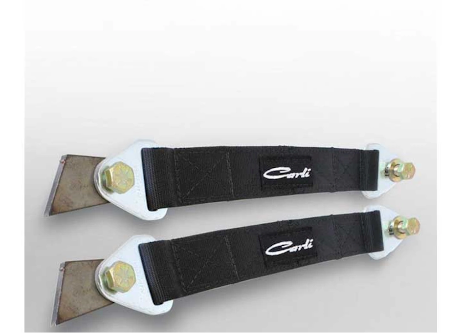 Carli Universal - 15" Limit Strap Kit With Weld On Frame Clevis