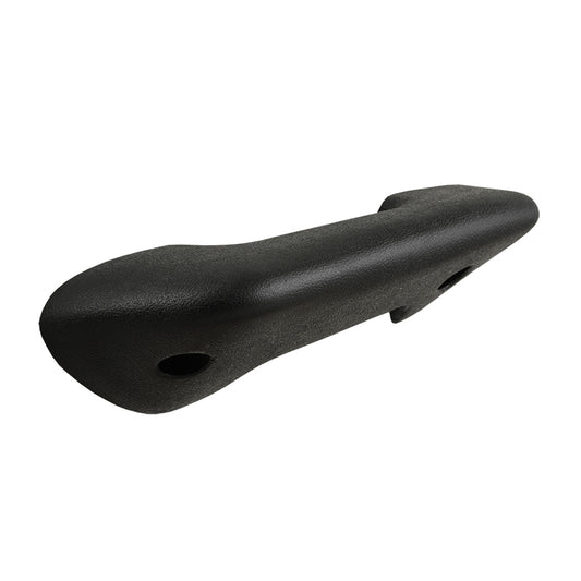 Dennis Carpenter Door Arm Rest - LH - Black - 1966-67 Ford Bronco
