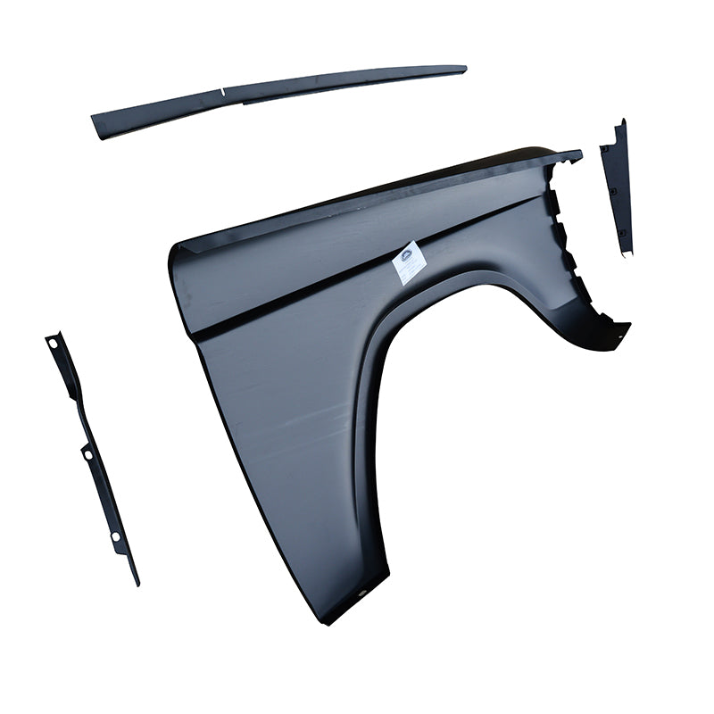Dennis Carpenter Front Fender - Left - Unassembled - 1966-77 Ford Bronco