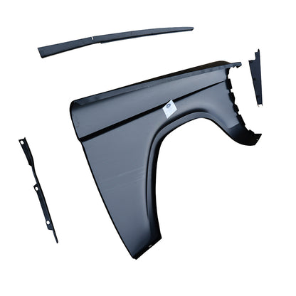 Dennis Carpenter Front Fender - Left - Unassembled - 1966-77 Ford Bronco