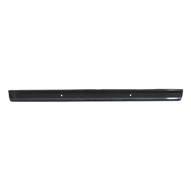 Dennis Carpenter Front or Rear Bumper - with Bumper Guard Holes - Black EDP- 1966-77 Ford Bronco