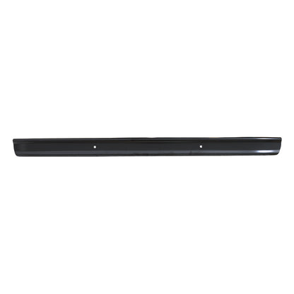 Dennis Carpenter Front or Rear Bumper - with Bumper Guard Holes - Black EDP- 1966-77 Ford Bronco