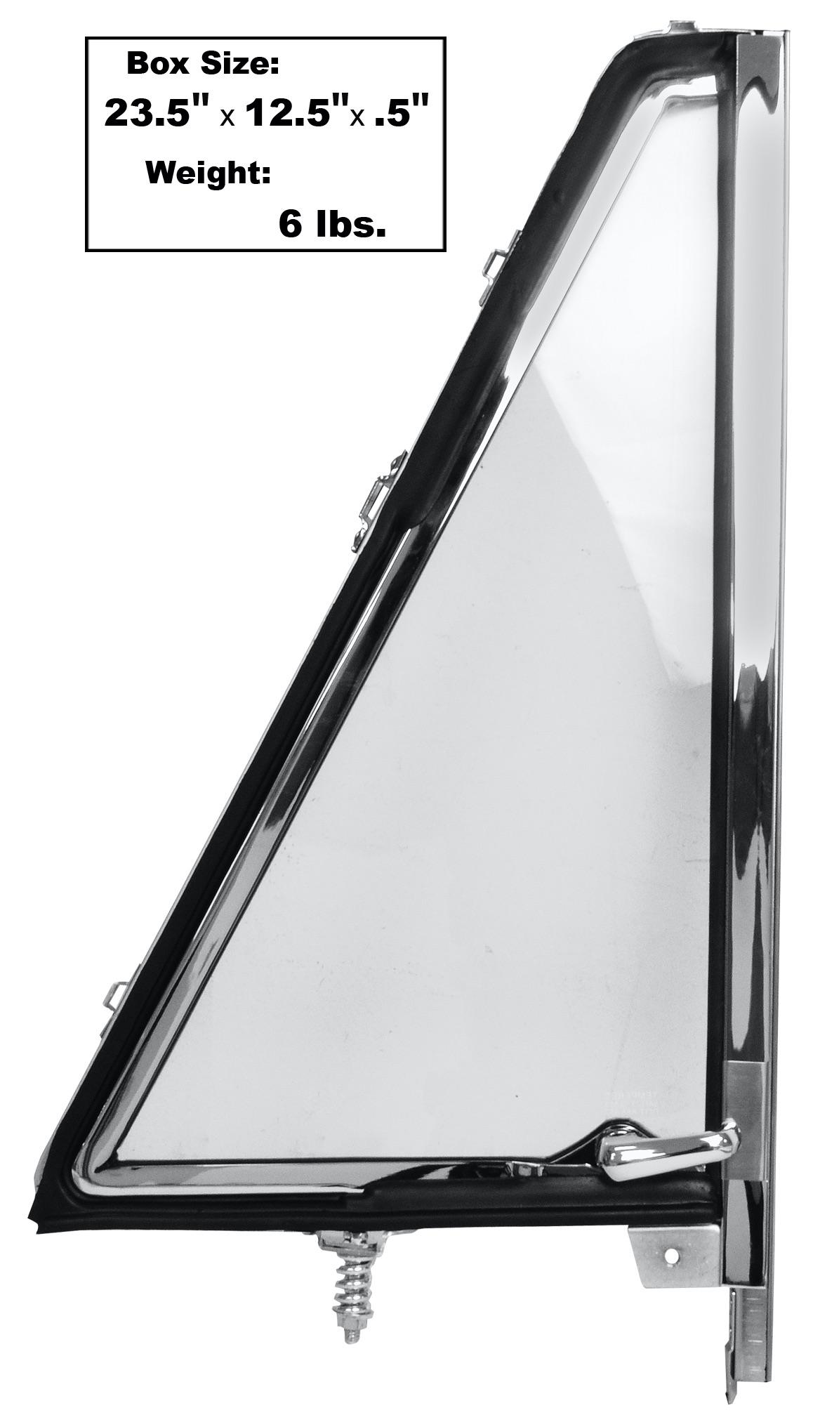 Dynacorn 1966-77 Ford Bronco Vent Window Assembly RH