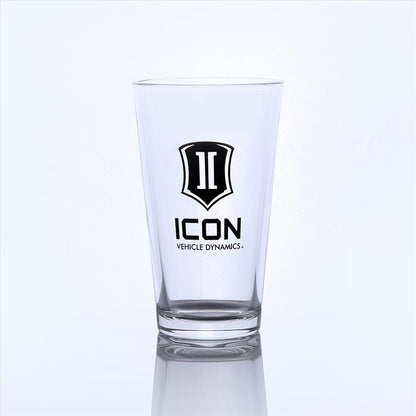 ICON-2140-SL-BL-16OZ ICON 16-Ounce Pint Class w/Stacked Logo at Sexton Offroad in Salt Lake City & Park City, Utah 1