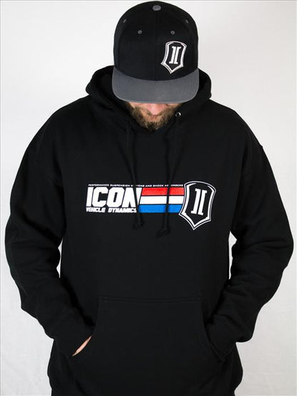 ICON-HOODY-GI-BLK-XXL ICON GI-Logo Hoodie – Black, XXL at Sexton Offroad in Salt Lake City & Park City, Utah 1