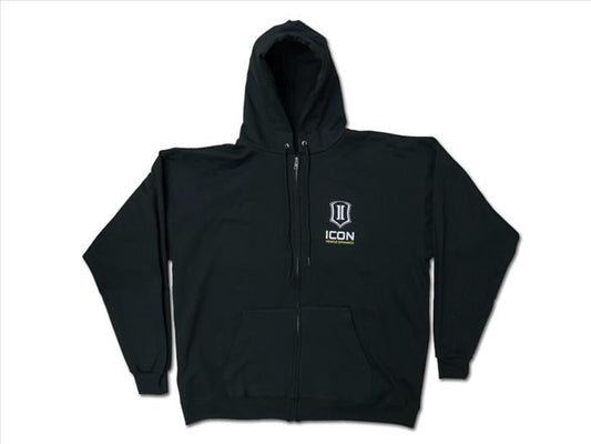 ICON-HOODY-STD-BLK-M ICON Standard-Logo Hoodie – Black, Medium at Sexton Offroad in Salt Lake City & Park City, Utah 1