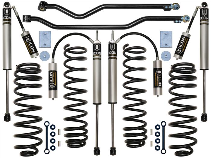 K22003 ICON 2007-18 Jeep JK Wrangler, 3" Lift, Stage 3 Suspension System at Sexton Offroad in Salt Lake City & Park City, Utah 1