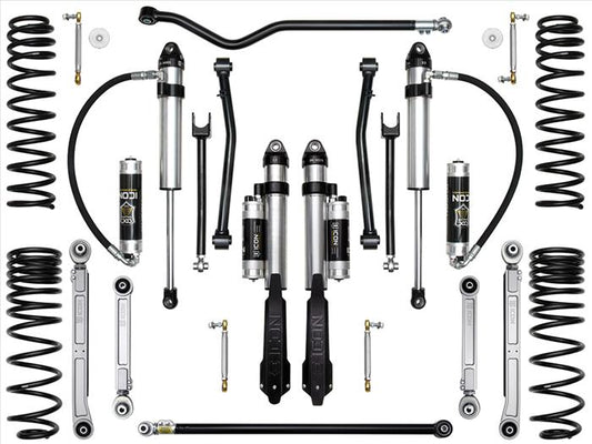 K22108 ICON 2020-Up Jeep Gladiator, 2.5" Lift, Stage 8 Suspension System, Billet UCA at Sexton Offroad in Salt Lake City & Park City, Utah 1