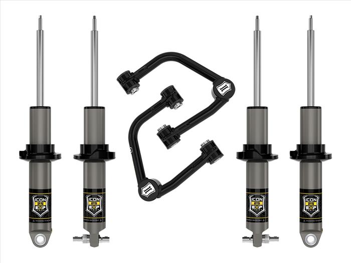 K40002T ICON 21-23 Bronco HOSS 1.0 Pkg, 1.375-3" Lift Stage 2 Suspension System, Tubular at Sexton Offroad in Salt Lake City & Park City, Utah 1