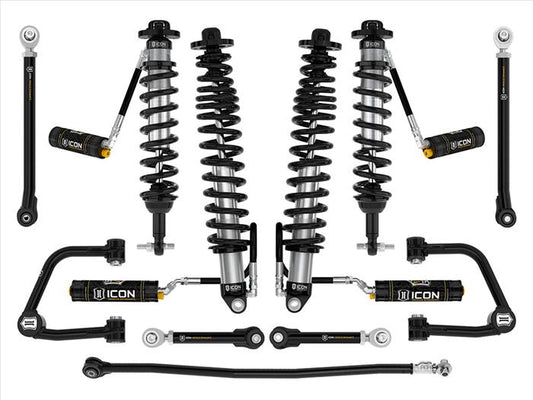 K40007TX ICON 21-23 Bronco Non-Sasquatch 3-4" Lift Stage 7 Suspension System, Tubular UCA, Heavy Rate Rear Spring at Sexton Offroad in Salt Lake City & Park City, Utah 1