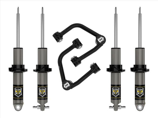 K40012T ICON 2021-2023 Bronco HOSS 2.0 Pkg 0-2" Lift Stage 2 Suspension System, Tubular at Sexton Offroad in Salt Lake City & Park City, Utah 1