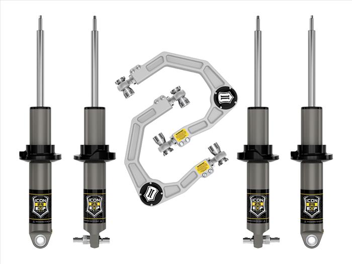 K40012 ICON 2021-2023 Bronco HOSS 2.0 Pkg 0-2" Lift Stage 2 Suspension System, Billet at Sexton Offroad in Salt Lake City & Park City, Utah 1