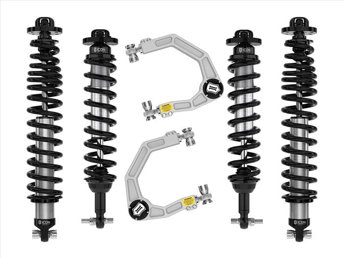 K40013X ICON 2021-2023 Bronco Sasquatch, 2-3" Lift, Stage 3 Suspension System, Billet UCA, Heavy Rate Rear Spring at Sexton Offroad in Salt Lake City & Park City, Utah 1