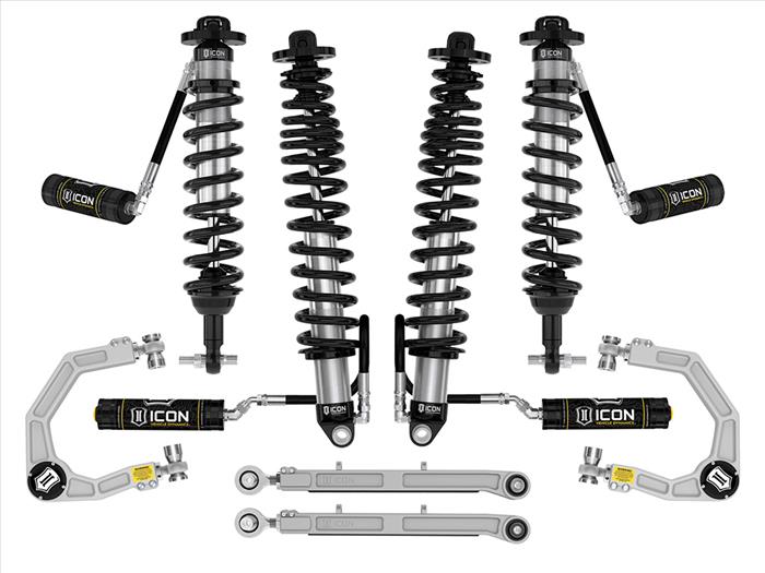K40015X ICON 2021-2023 Bronco Sasquatch, 2-3" Lift, Stage 5 Suspension System, Billet UCA, Heavy Rate Rear Spring at Sexton Offroad in Salt Lake City & Park City, Utah 1