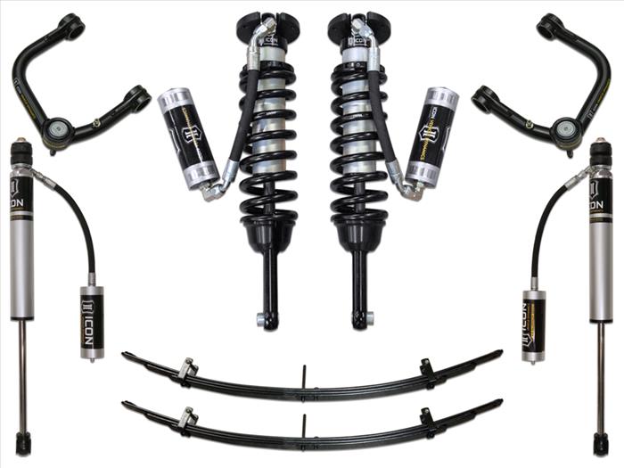 K53004T ICON 2005-2015 Toyota Tacoma 0-3.5" Lift/2016-2023 Tacoma 0-2.75" Lift, Stage 4 Suspension System, Tubular UCA at Sexton Offroad in Salt Lake City & Park City, Utah 1