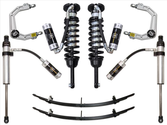 K53005 ICON 2005-2015 Toyota Tacoma 0-3.5" Lift/2016-2023 Tacoma 0-2.75" Lift, Stage 5 Suspension System, Billet UCA at Sexton Offroad in Salt Lake City & Park City, Utah 1