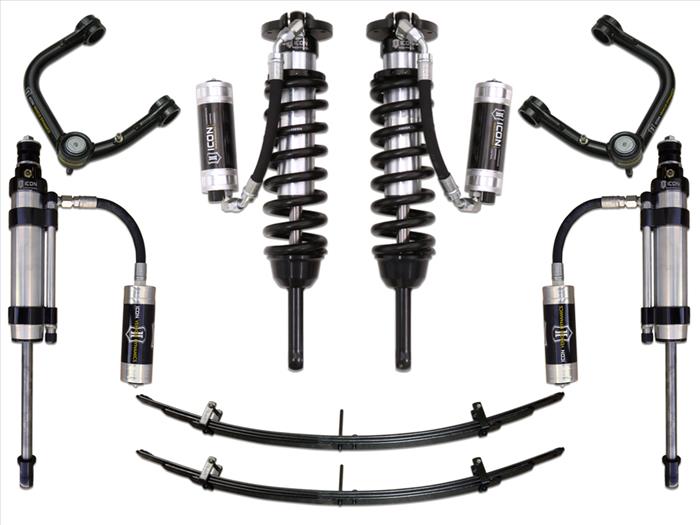 K53007T ICON 2005-2015 Toyota Tacoma 0-3.5" Lift/2016-2023 Tacoma 0-2.75" Lift, Stage 7 Suspension System, Tubular UCA at Sexton Offroad in Salt Lake City & Park City, Utah 1