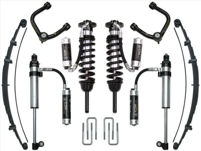 K53009T ICON 2005-2015 Toyota Tacoma 0-3.5" Lift/2016-2023 Tacoma 0-2.75" Lift, Stage 9 Suspension System, Tubular UCA at Sexton Offroad in Salt Lake City & Park City, Utah 1