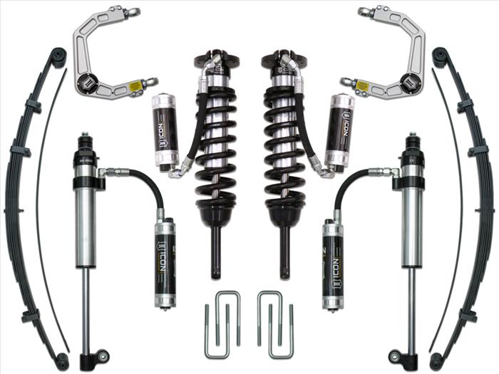 K53009 ICON 2005-2015 Toyota Tacoma 0-3.5" Lift/2016-2023 Tacoma 0-2.75" Lift, Stage 9 Suspension System, Billet UCA at Sexton Offroad in Salt Lake City & Park City, Utah 1