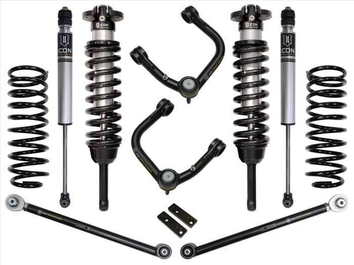 K53053T ICON 03-09 4Runner/FJ Cruiser 0-3.5" Lift Stage 3 Suspension System, Tubular UCA at Sexton Offroad in Salt Lake City & Park City, Utah 1