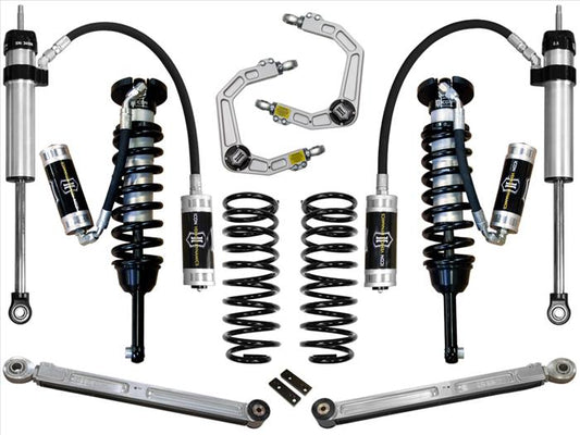 K53065 ICON 2010-2023 Toyota 4Runner/2010-2014 Toyota FJ Cruiser, 0-3.5" Lift Stage 5 Suspension System, Billet UCA at Sexton Offroad in Salt Lake City & Park City, Utah 1