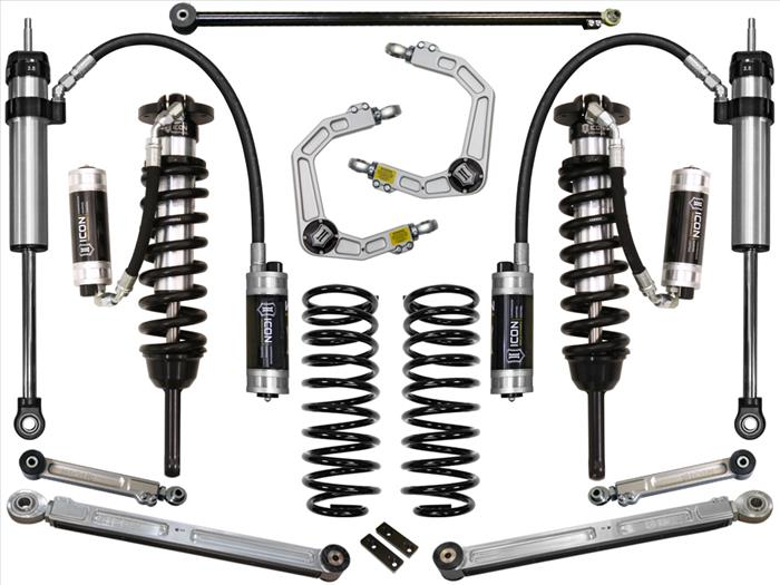 K53067 ICON 2010-2023 Toyota 4Runner/2010-2014 Toyota FJ Cruiser, 0-3.5" Lift Stage 7 Suspension System, Billet UCA at Sexton Offroad in Salt Lake City & Park City, Utah 1