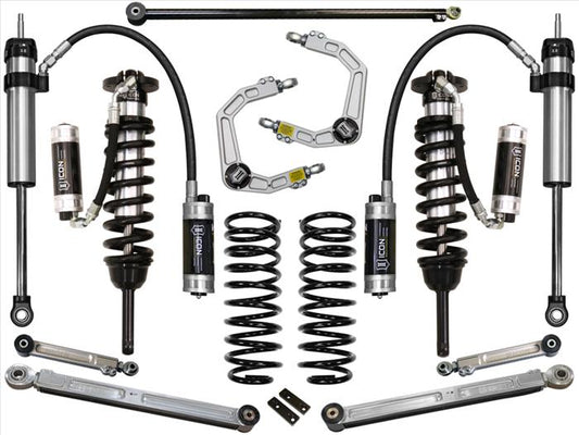 K53067 ICON 2010-2023 Toyota 4Runner/2010-2014 Toyota FJ Cruiser, 0-3.5" Lift Stage 7 Suspension System, Billet UCA at Sexton Offroad in Salt Lake City & Park City, Utah 1
