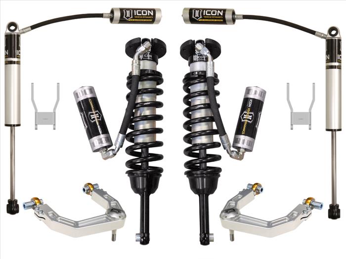K53144 ICON 2012-15 Toyota Hilux, 0-3" Lift, Stage 4 Suspension System, Billet UCA at Sexton Offroad in Salt Lake City & Park City, Utah 1