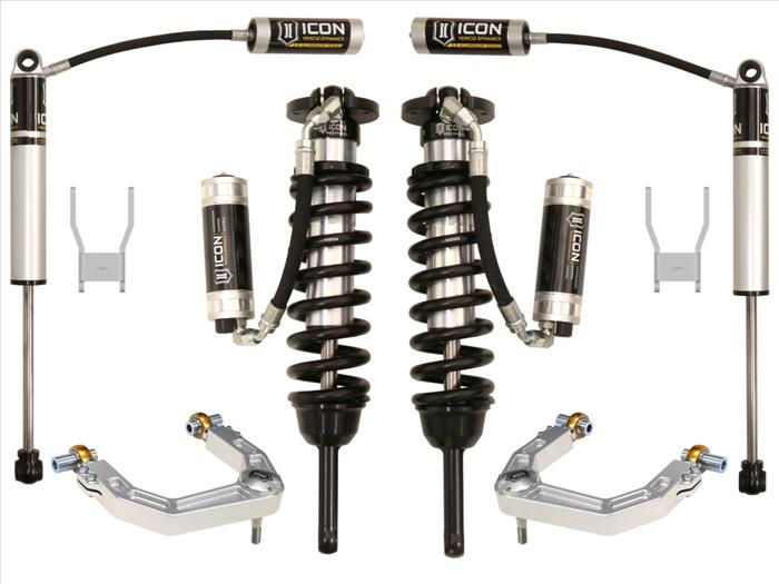 K53145 ICON 2012-15 Toyota Hilux, 0-3" Lift, Stage 5 Suspension System, Billet UCA at Sexton Offroad in Salt Lake City & Park City, Utah 1