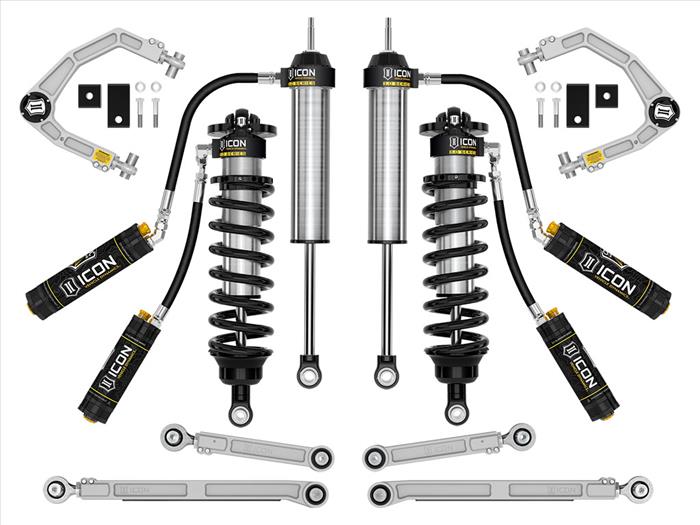 K53212 ICON 22-23 Toyota Tundra 1.25-3.25" Lift Stage 2 3.0 Suspension System, Billet at Sexton Offroad in Salt Lake City & Park City, Utah 1