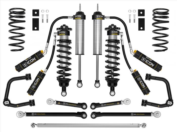 K53213T ICON 22-23 Toyota Tundra 2-3.25" Lift Stage 3 3.0 Suspension System, Tubular at Sexton Offroad in Salt Lake City & Park City, Utah 1